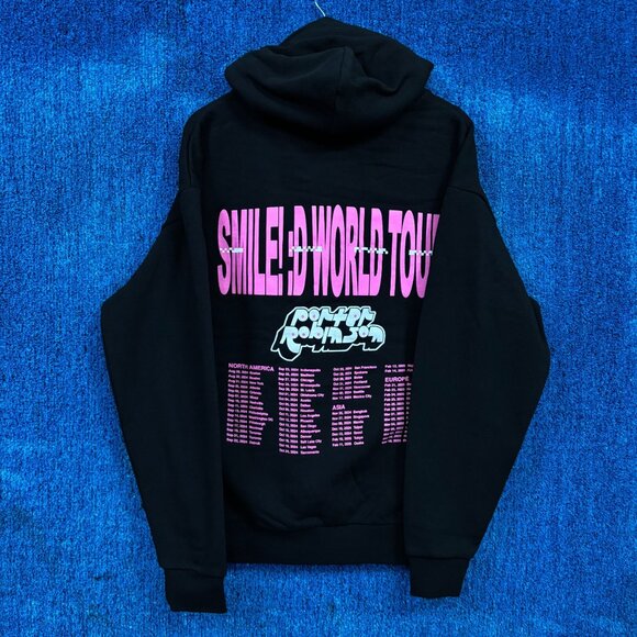 Porter Robinson “Smile! :D World Tour” Graphic Hoodie Size Medium - Picture 2 of 4